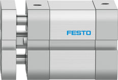 Festo Kompaktzylinder 25mm Bohrung 10mm Hub ISO 21287 Doppelt Wirkend - 554230