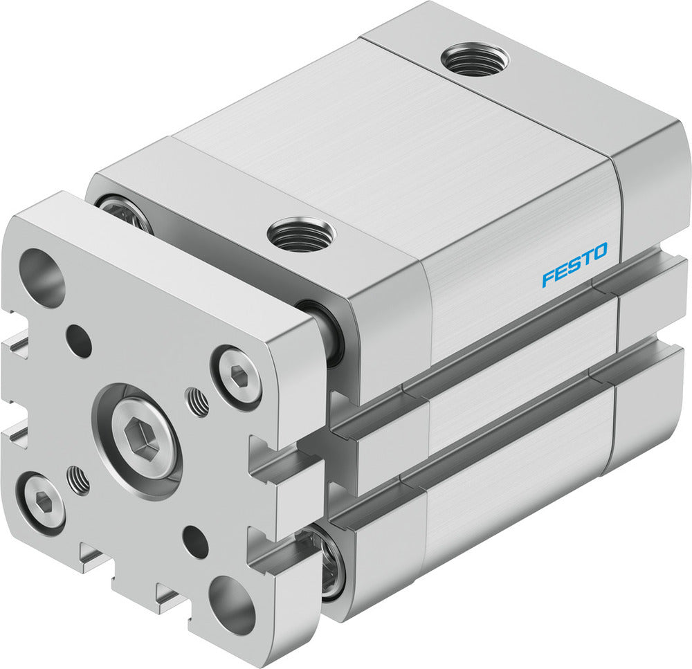 Festo Kompaktzylinder 40mm Bohrung 25mm Hub ISO 21287 Doppelt Wirkend - 574034