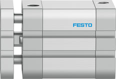 Festo Kompaktzylinder 40mm Bohrung 25mm Hub ISO 21287 Doppelt Wirkend - 574034