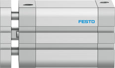Festo Compact Cylinder 40mm Bore 40mm Stroke ISO 21287 Double Acting - 574036