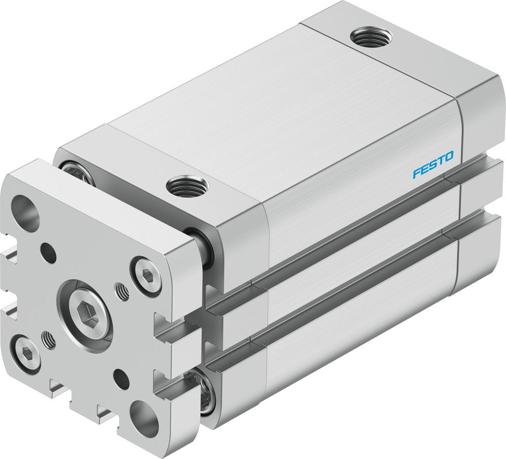 Festo Kompaktzylinder 40mm Bohrung 50mm Hub ISO 21287 Doppelt Wirkend - 574037