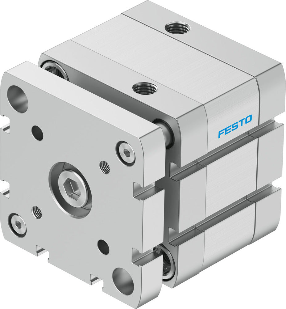 Festo Compact Cylinder 63mm Bore 10mm Stroke ISO 21287 Double Acting - 554268