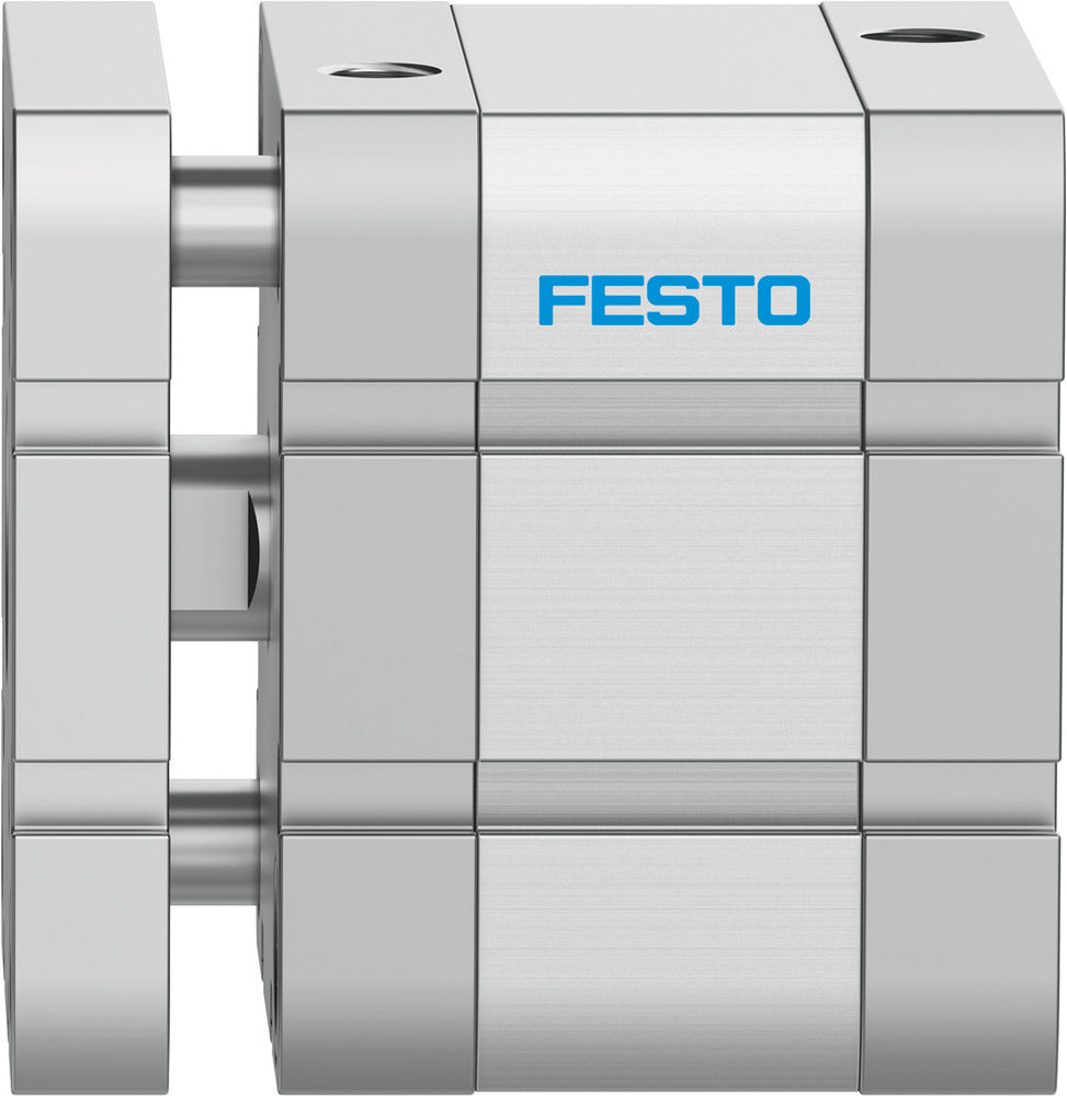 Festo Kompaktzylinder 63mm Bohrung 10mm Hub ISO 21287 Doppelt Wirkend - 574049