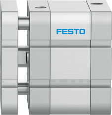 Festo Kompaktzylinder 63mm Bohrung 10mm Hub ISO 21287 Doppelt Wirkend - 574049