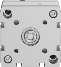 Festo Kompaktzylinder 63mm Bohrung 10mm Hub ISO 21287 Doppelt Wirkend - 574049