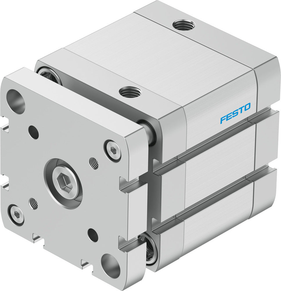 Festo Compact Cylinder 63mm Bore 25mm Stroke ISO 21287 Double Acting - 574052