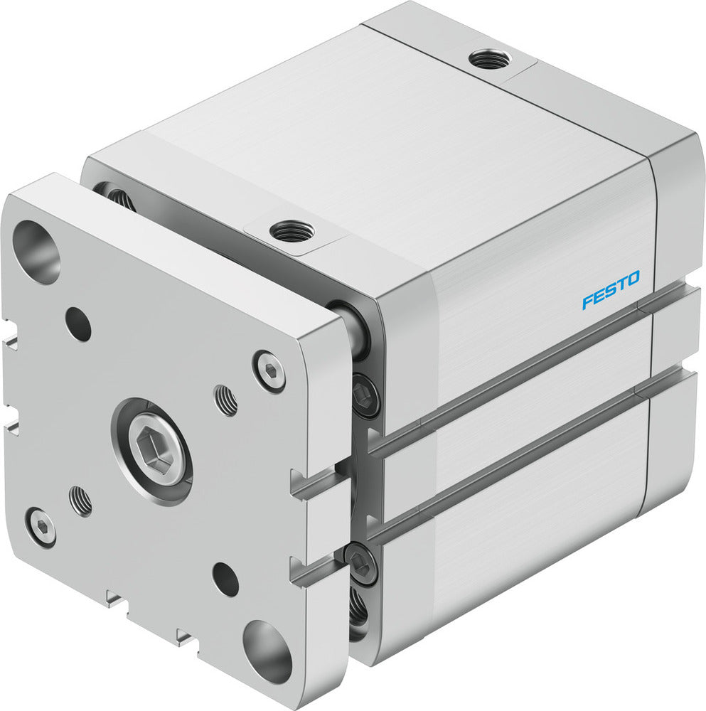 Festo Kompaktzylinder 80mm Bohrung 50mm Hub ISO 21287 Doppelt Wirkend - 554283