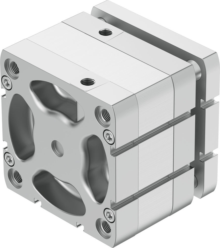 Festo Compact Cylinder 100mm Bore 10mm Stroke ISO 21287 Double Acting - 554286