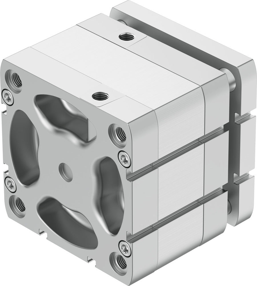 Festo Kompaktzylinder 100mm Bohrung 15mm Hub ISO 21287 Doppelt Wirkend - 577225