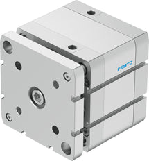 Festo Kompaktzylinder 100mm Bohrung 25mm Hub ISO 21287 Doppelt Wirkend - 554289