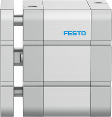 Festo Kompaktzylinder 100mm Bohrung 25mm Hub ISO 21287 Doppelt Wirkend - 577227