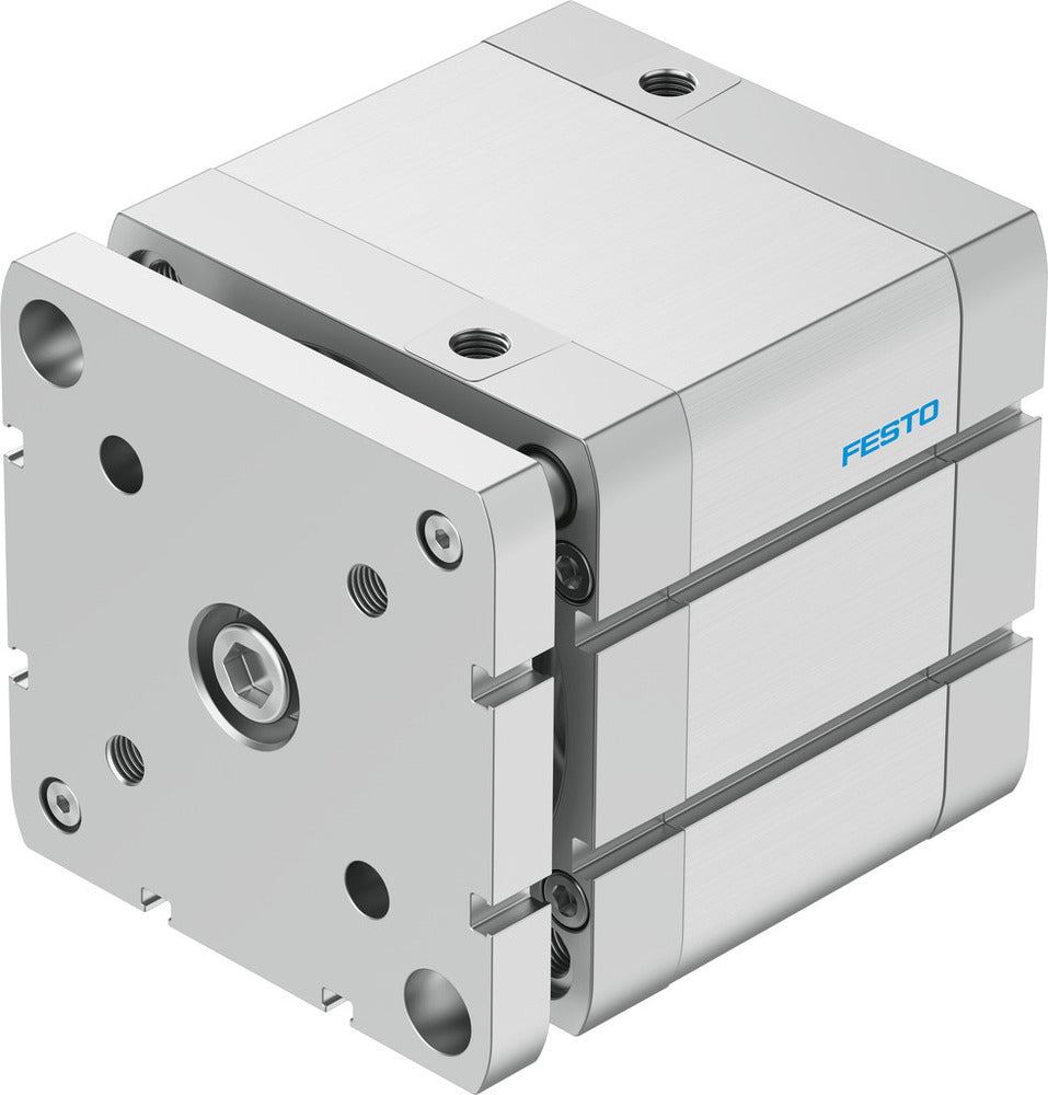 Festo Kompaktzylinder 100mm Bohrung 40mm Hub ISO 21287 Doppelt Wirkend - 554291