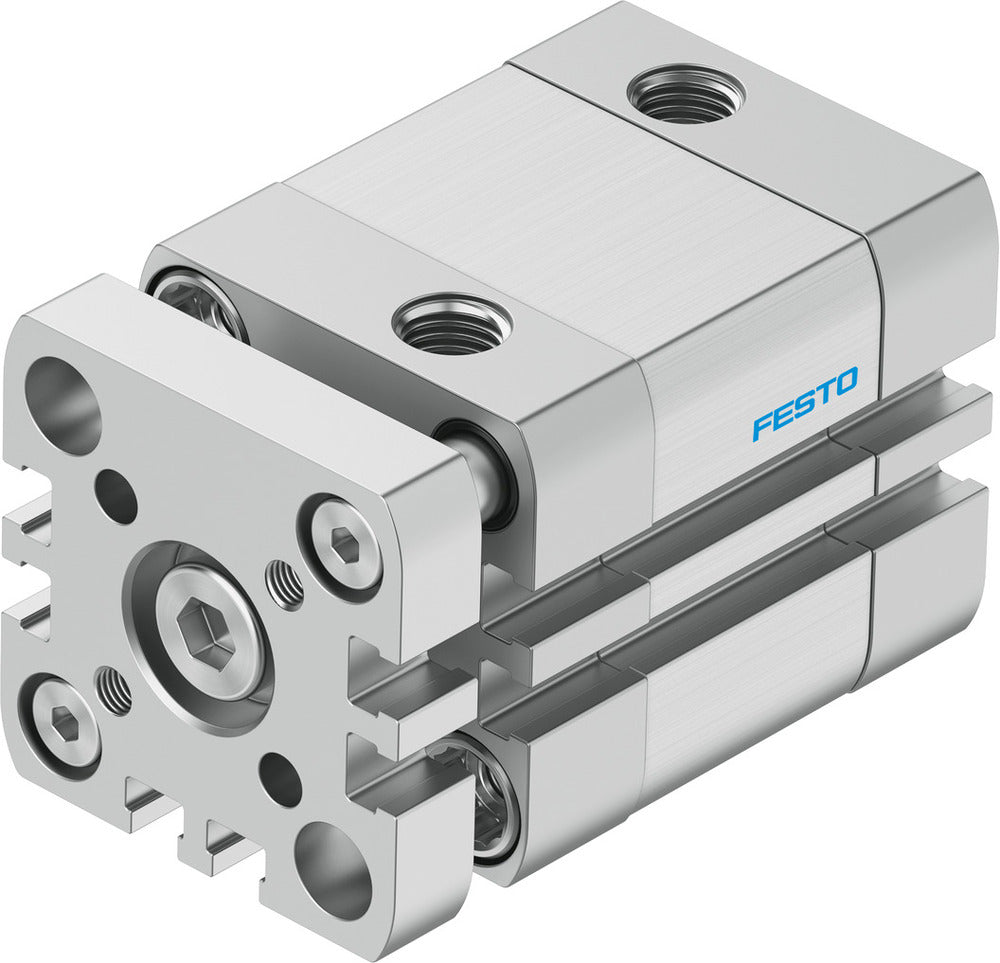 Festo Kompaktzylinder 32mm Bohrung 15mm Hub ISO 21287 Doppelt Wirkend - 574023