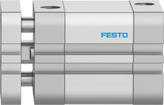Festo Kompaktzylinder 32mm Bohrung 20mm Hub ISO 21287 Doppelt Wirkend - 574024