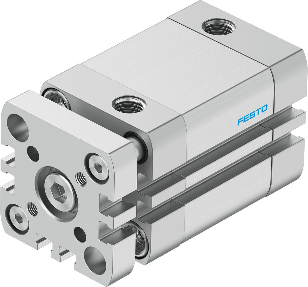 Festo Kompaktzylinder 32mm Bohrung 25mm Hub ISO 21287 Doppelt Wirkend - 574025