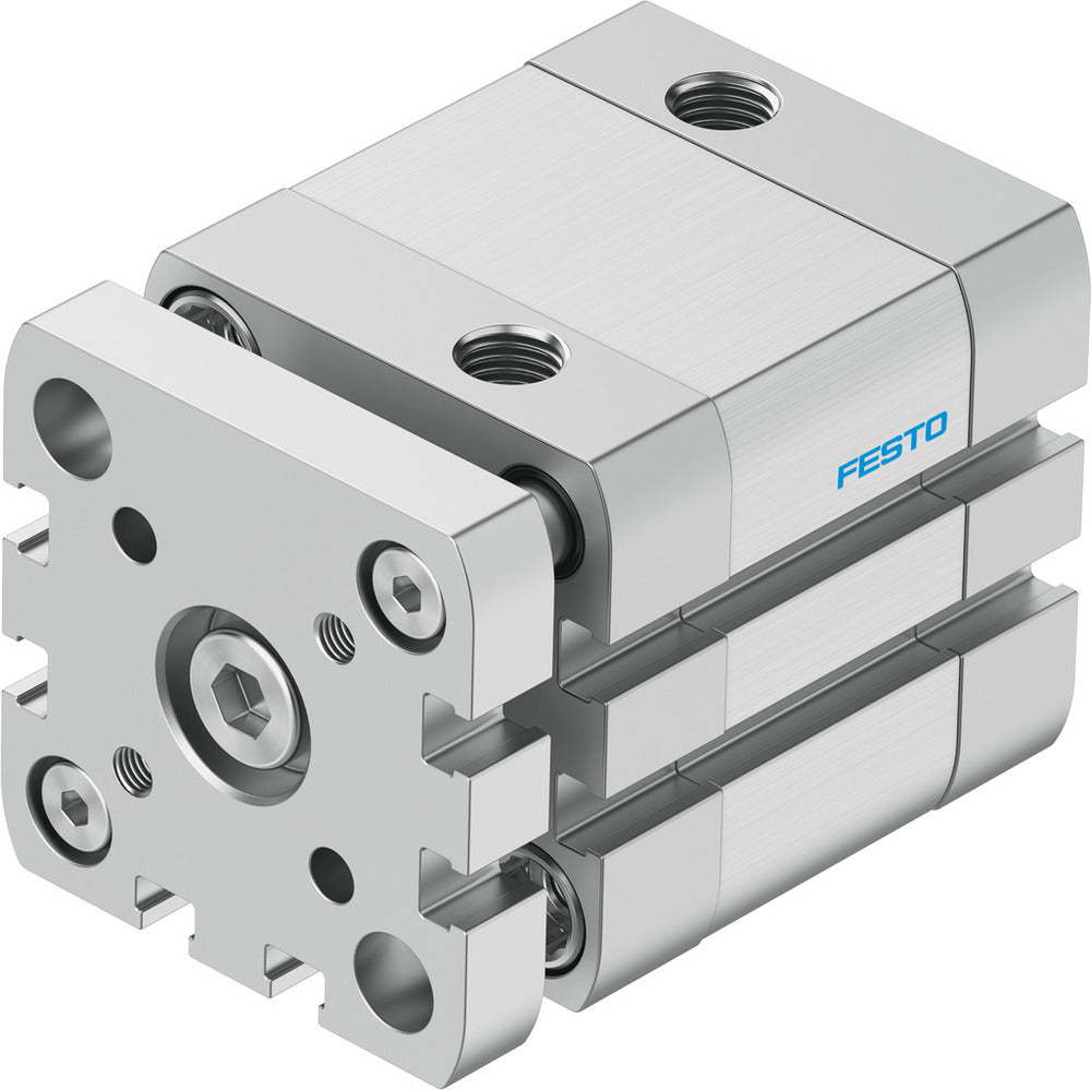 Festo Kompaktzylinder 40mm Bohrung 15mm Hub ISO 21287 Doppelt Wirkend - 554250