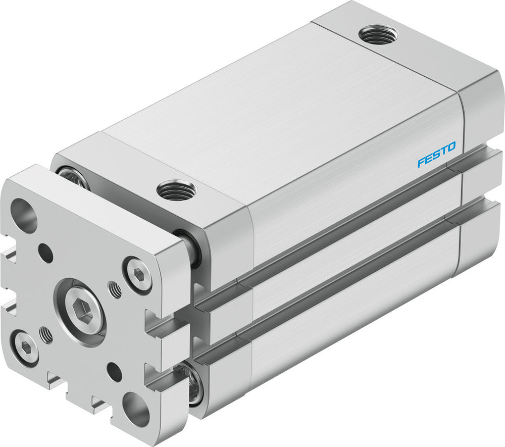 Festo Kompaktzylinder 40mm Bohrung 60mm Hub ISO 21287 Doppelt Wirkend - 554256