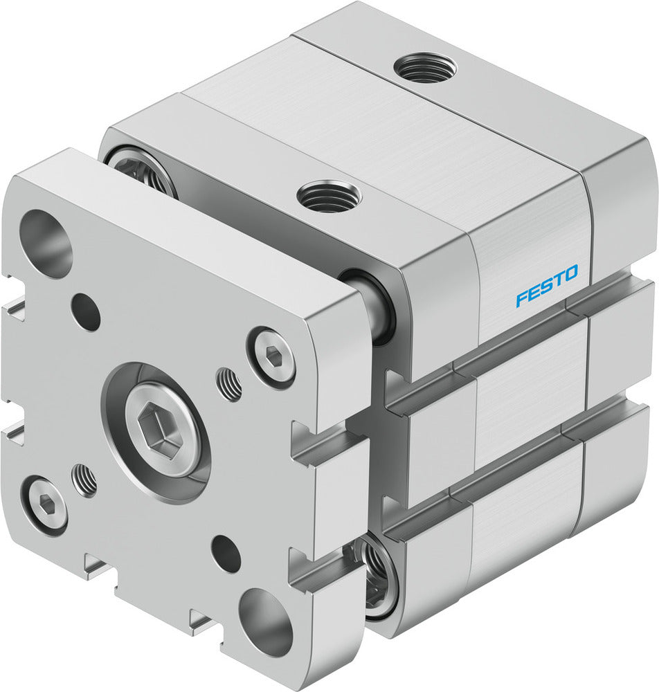 Festo Compact Cylinder 50mm Bore 10mm Stroke ISO 21287 Double Acting - 554259
