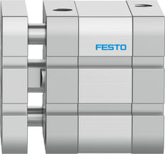 Festo Kompaktzylinder 50mm Bohrung 10mm Hub ISO 21287 Doppelt Wirkend - 554259
