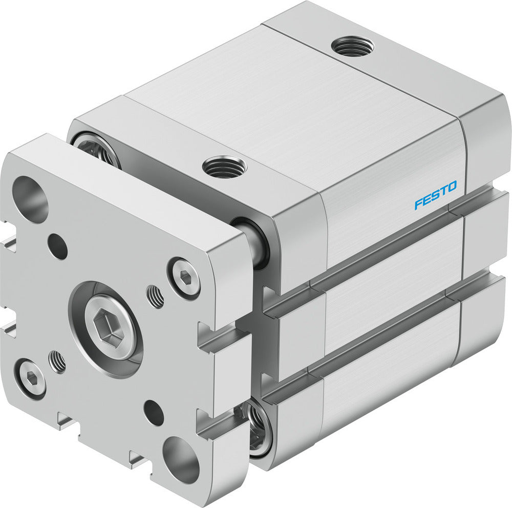 Festo Compact Cylinder 50mm Bore 30mm Stroke ISO 21287 Double Acting - 574044