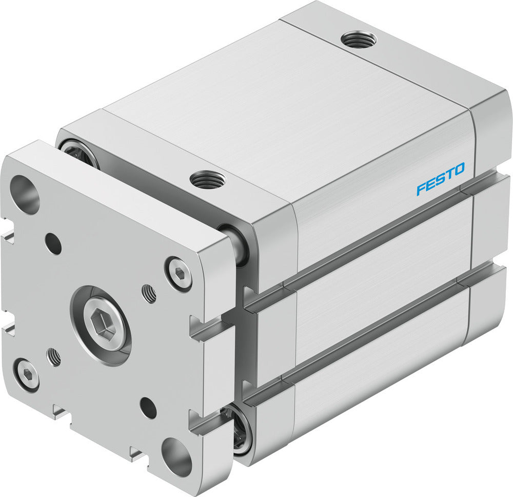 Festo Compact Cylinder 63mm Bore 50mm Stroke ISO 21287 Double Acting - 574055