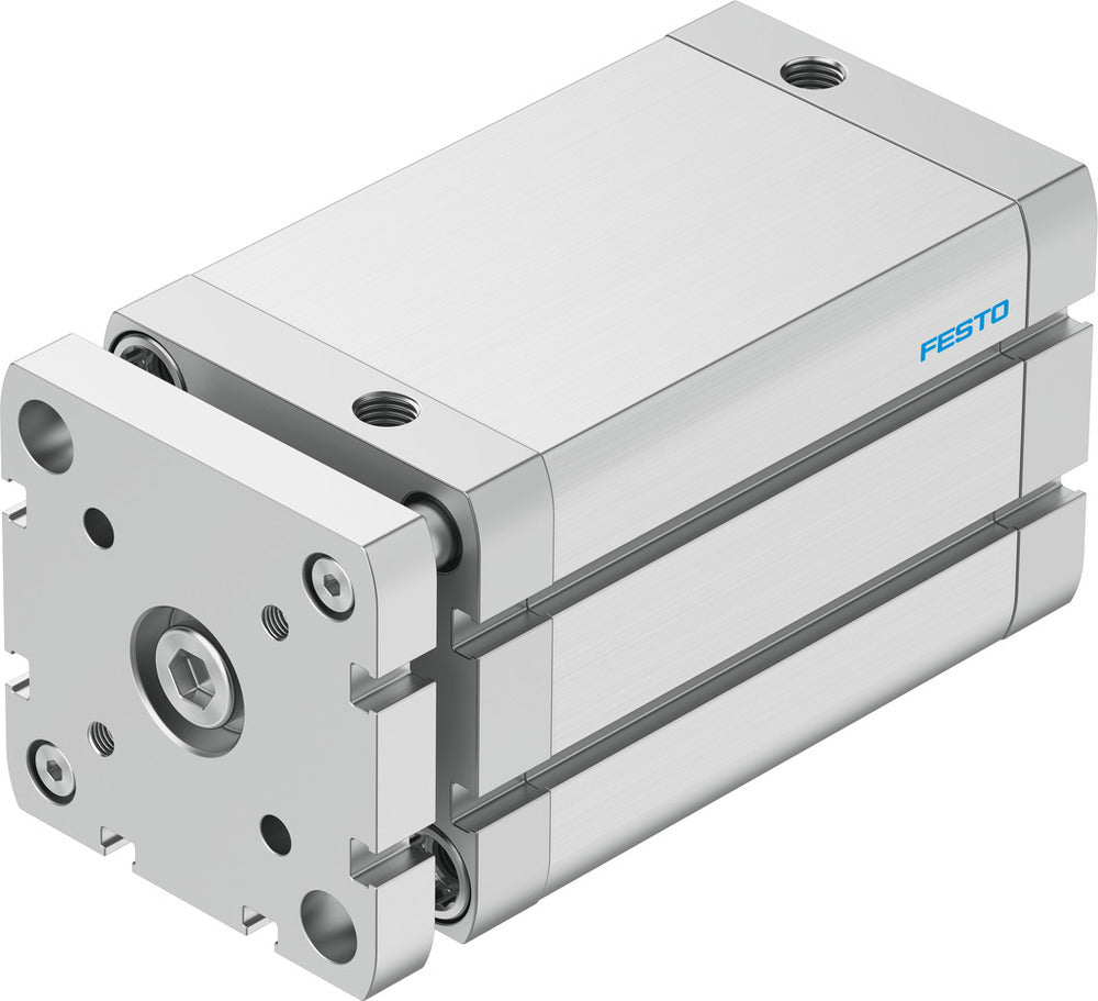 Festo Kompaktzylinder 63mm Bohrung 80mm Hub ISO 21287 Doppelt Wirkend - 574057