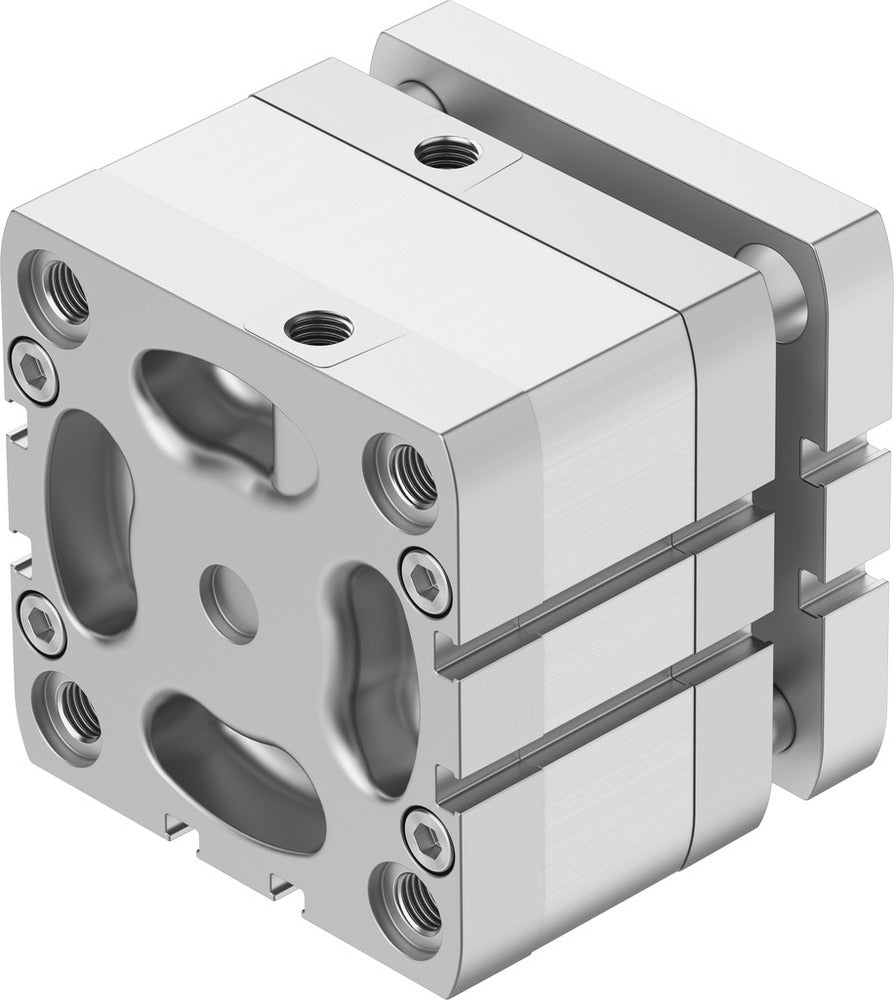 Festo Kompaktzylinder 80mm Bohrung 10mm Hub ISO 21287 Doppelt Wirkend - 574058