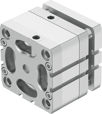 Festo Kompaktzylinder 80mm Bohrung 10mm Hub ISO 21287 Doppelt Wirkend - 574058