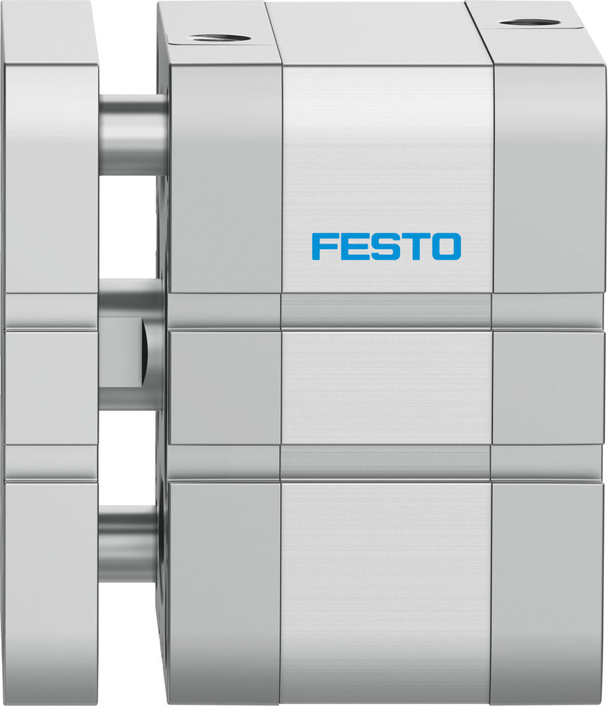 Festo Kompaktzylinder 80mm Bohrung 10mm Hub ISO 21287 Doppelt Wirkend - 574058