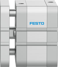 Festo Kompaktzylinder 80mm Bohrung 10mm Hub ISO 21287 Doppelt Wirkend - 574058