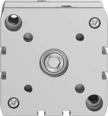 Festo Kompaktzylinder 80mm Bohrung 10mm Hub ISO 21287 Doppelt Wirkend - 574058