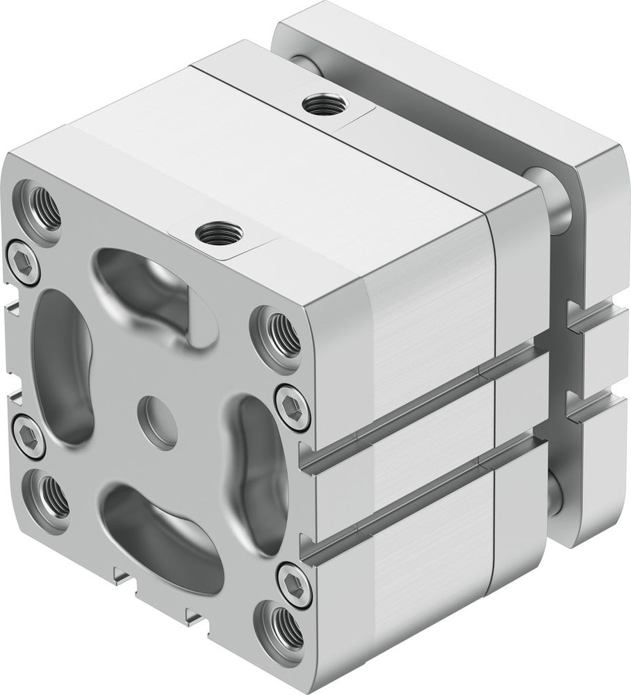 Festo Kompaktzylinder 80mm Bohrung 15mm Hub ISO 21287 Doppelt Wirkend - 574059