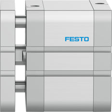 Festo Kompaktzylinder 80mm Bohrung 25mm Hub ISO 21287 Doppelt Wirkend - 574061