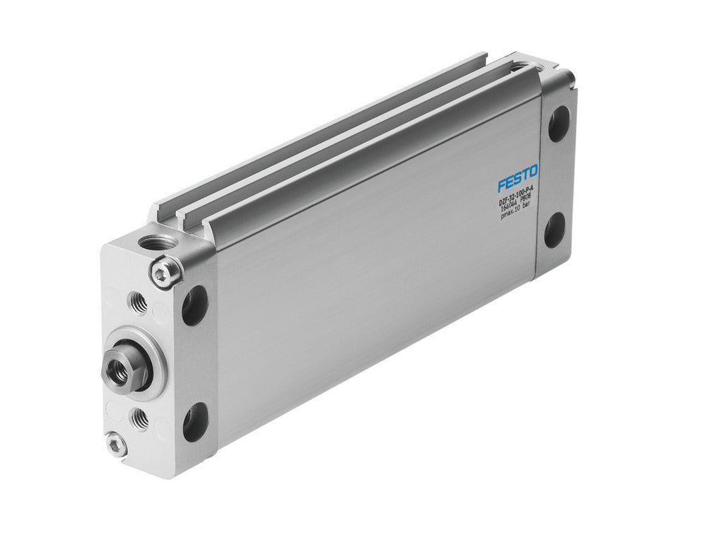 Festo Flat Cylinder 40mm Bore 10mm Stroke Double Acting - 164053