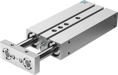 Festo Dual Piston Rod Cylinder 25mm Bore 100mm Stroke Double Acting - 162101