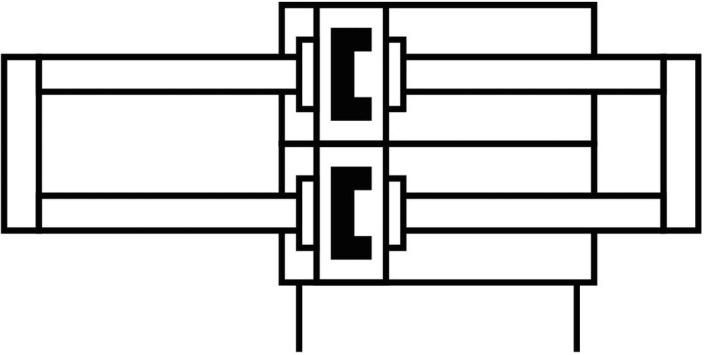 Festo Doppelkolbenzylinder 32mm Bohrung 80mm Hub Doppelt Wirkend - 162156