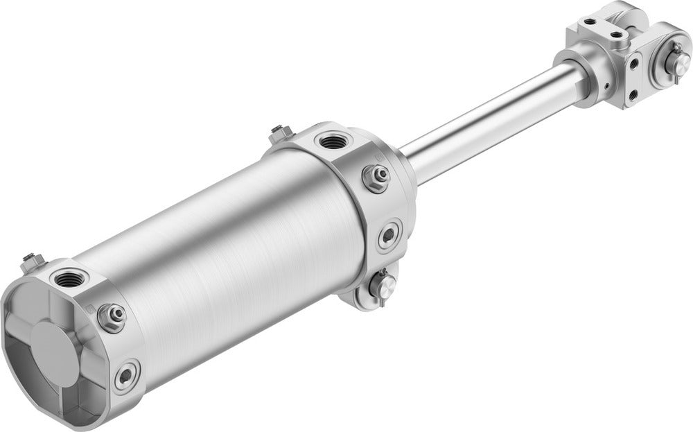 Festo Gelenkzylinder 63mm Bohrung 100mm Hub Doppelt Wirkend - 549714