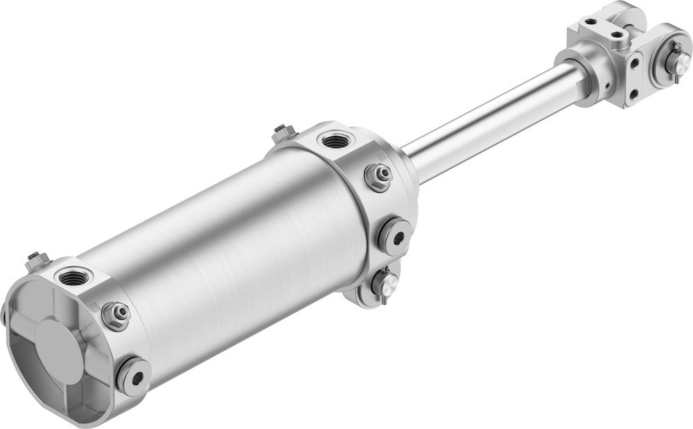 Festo Gelenkzylinder 63mm Bohrung 100mm Hub Doppelt Wirkend - 565753