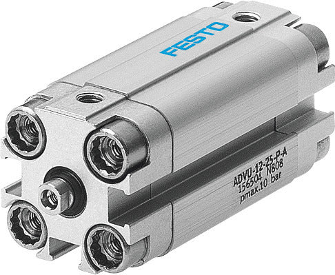 Festo Kompaktzylinder 16mm Bohrung 10mm Hub Doppelt Wirkend - 156508