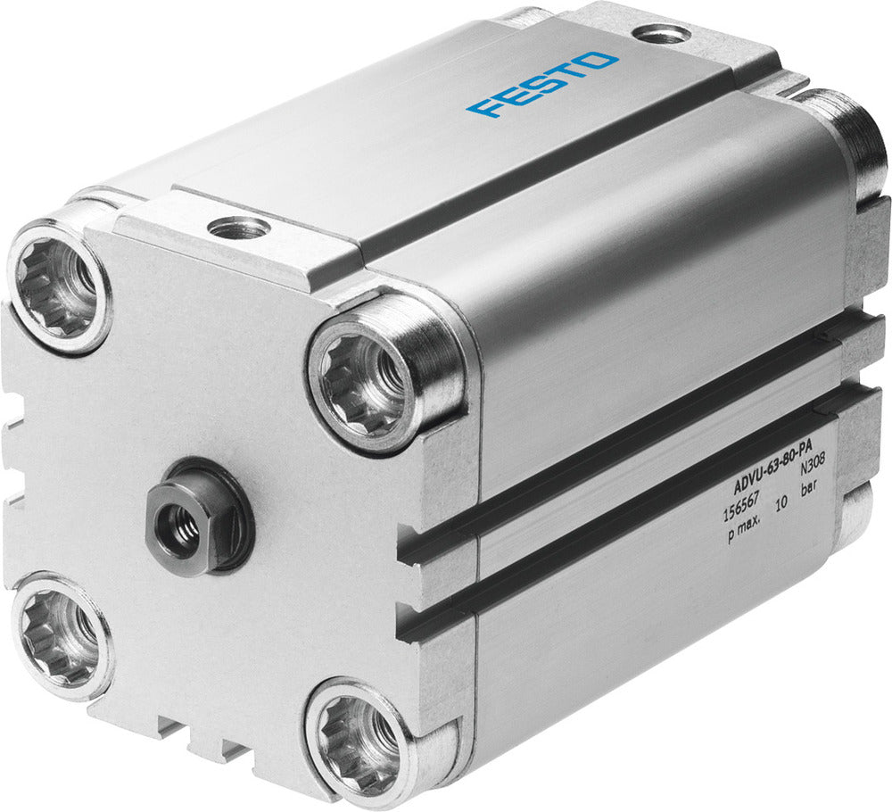 Festo Compact Cylinder 32mm Bore 5mm Stroke Double Acting - 156530