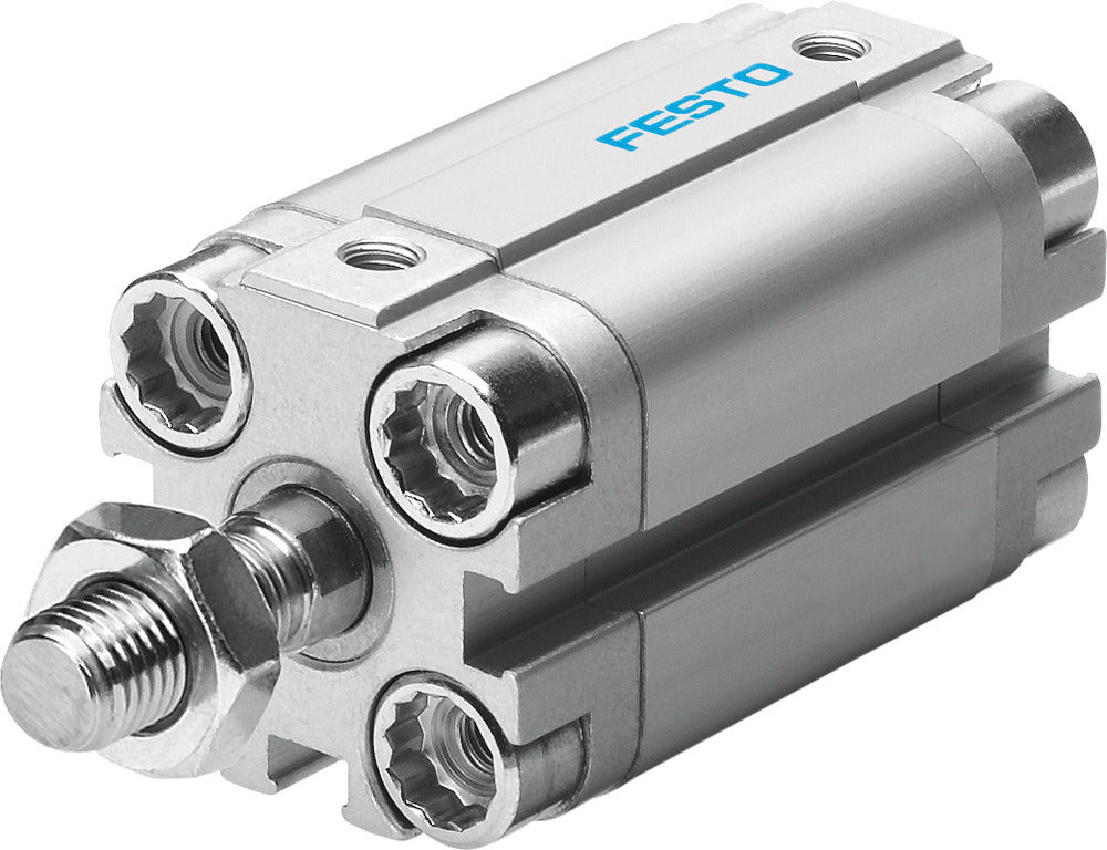 Festo Kompaktzylinder 16mm Bohrung 10mm Hub Doppelt Wirkend - 156594