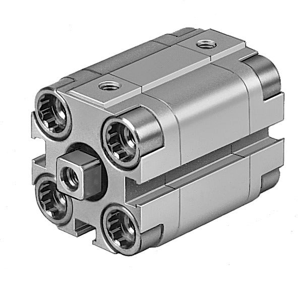 Festo Kompaktzylinder 16mm Bohrung 15mm Hub Doppelt Wirkend - 156681