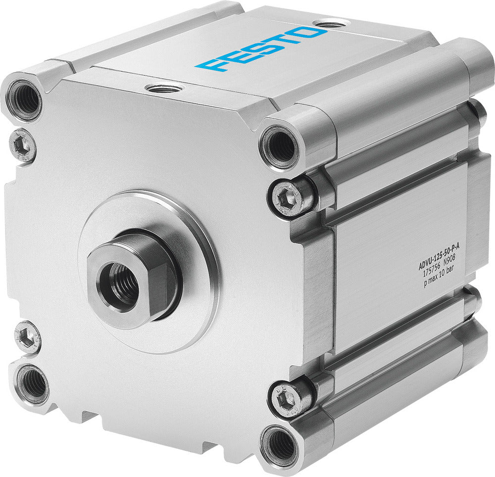 Festo Compact Cylinder 125mm Bore 40mm Stroke Double Acting - 175755