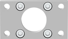 Festo Flanschbefestigung Baugröße 32 ISO 15552 - 174376