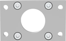 Festo Flanschbefestigung Baugröße 63 ISO 15552 - 174379