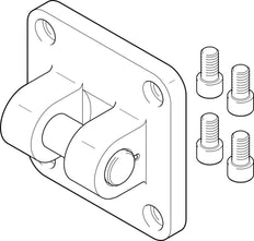 Festo Clevis Flange Size 160 ISO 15552 - 152597