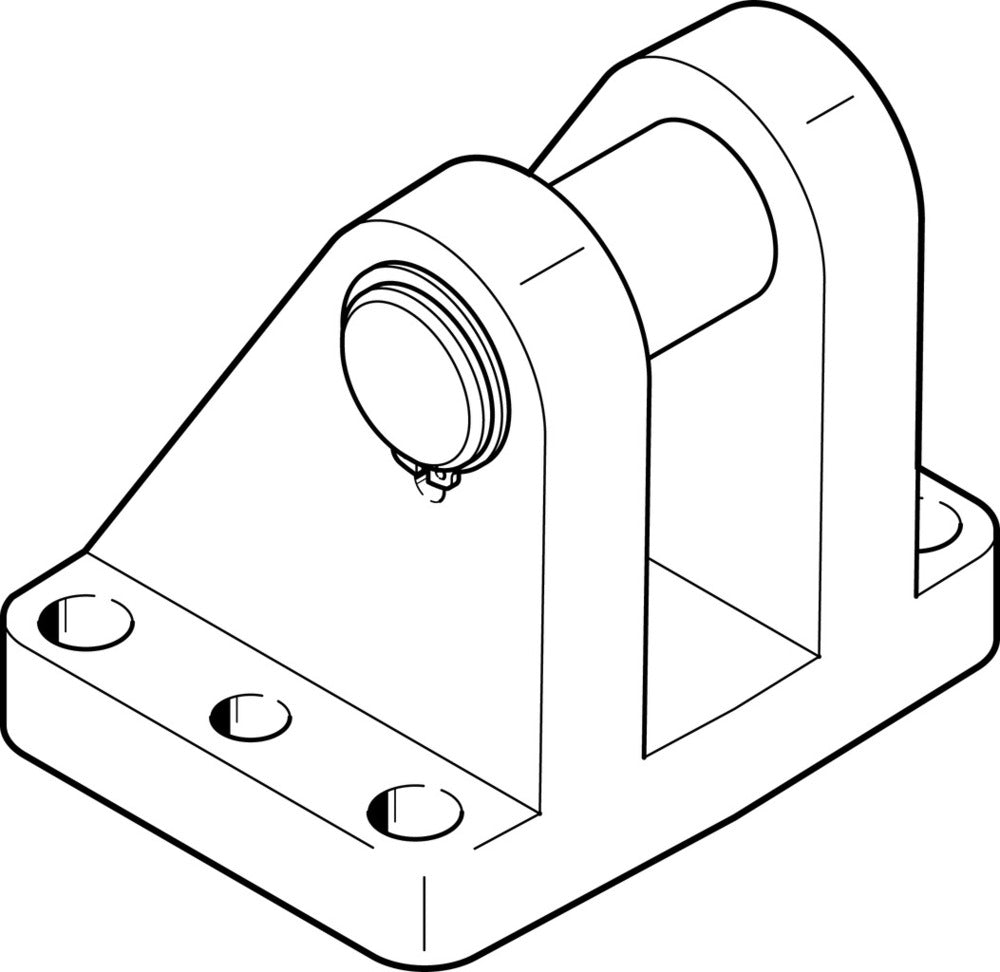 Festo Gabelkopf Lagerbock Baugröße 125 - 31767