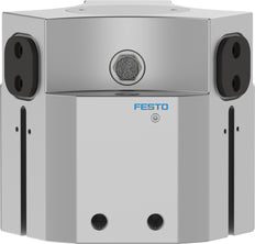 Festo Dreipunktgreifer 12mm Hub - Baugröße 80 Doppelt Wirkend - 1163051