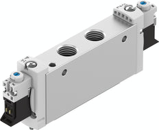 Festo 5/3 Pressurized Air Solenoid Valve G1/4 1000l/min - 574442