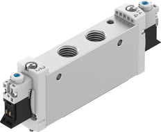 Festo 2x3/2 NC Monostable Air Solenoid Valve G1/4 880l/min - 574422